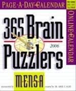 Tapa de 365 Brain Puzzlers Calendar 2006 (Page a Day Calendar)