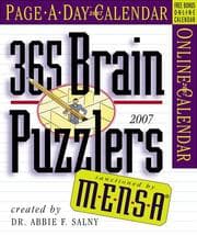 Tapa de Mensa 365 Brain Puzzlers Page-A-Day Calendar 2007 (Page a Day Calendar)