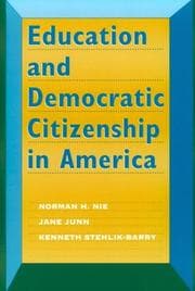 Tapa de Education and democratic citizenship in America