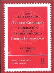 Tapa de Tercer Congreso de la Federación de la Región Española de la Primera Internacional