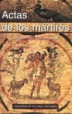 Tapa de Actas de los mártires