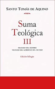 Tapa de Suma teológica. III