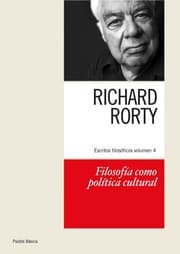 Tapa de Filosofía como política cultural