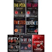 Tapa de Eddie Flynn Series 7 Books Collection Set By Steve Cavanagh