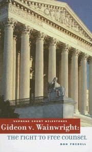 Tapa de Gideon V. Wainwright