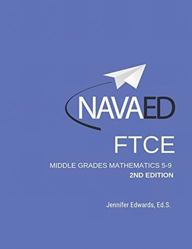 Tapa de FTCE Middle Grades Mathematics 5-9 2nd Edition