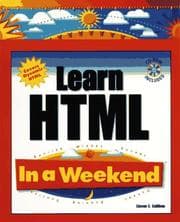 Tapa de Learn HTML in a weekend