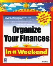 Tapa de Organize your finances with Quicken Deluxe 99 in a weekend
