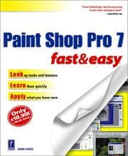 Tapa de Paint Shop Pro 7 Fast & Easy