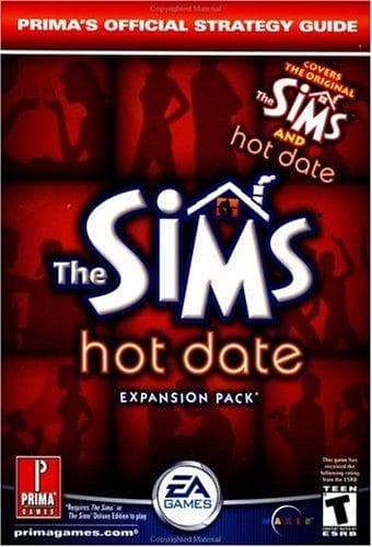 Tapa de The Sims Hot Date Expansion Pack