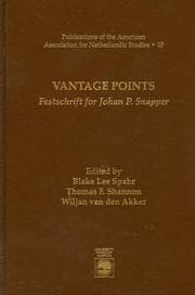 Tapa de Vantage points