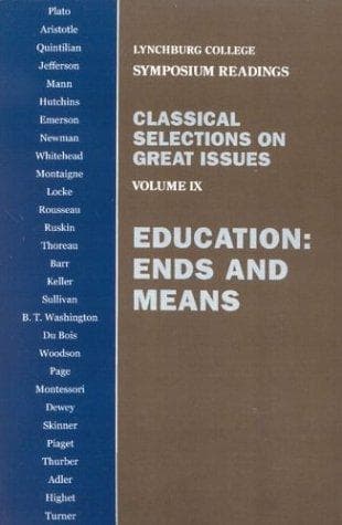 Tapa de Education: Ends and Means