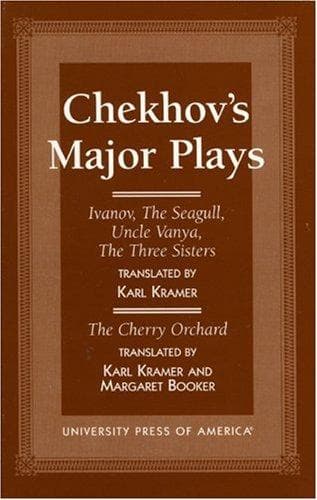 Tapa de Chekhov's major plays (Дядя Ваня / Иванов / Три сестры / Чайка)