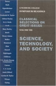 Tapa de Science, technology, and society