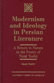 Tapa de Modernism and ideology in Persian literature