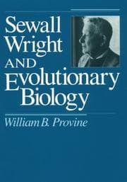 Tapa de Sewall Wright and Evolutionary Biology