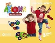 Tapa de Nou Axioma 3 anys. Matemàtiques. Carpeta de l'alumne