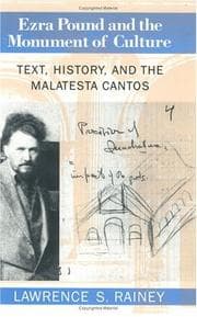 Tapa de Ezra Pound and the monument of culture