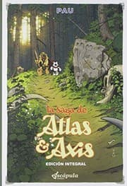 Tapa de La Saga de Atlas & Axis.