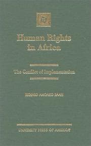 Tapa de Human rights in Africa