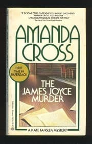 Tapa de THE JAMES JOYCE MURDER (Kate Fansler Novels