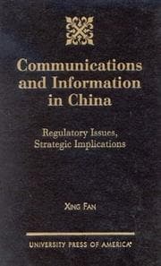 Tapa de Communications and information in China