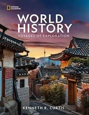 Tapa de National Geographic World History Voyages of Exploration Student Edition