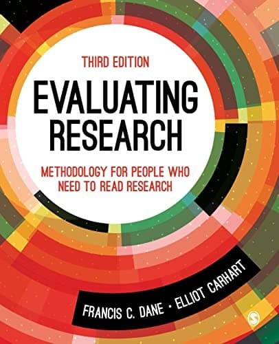 Tapa de Evaluating Research