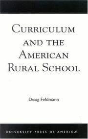 Tapa de Curriculum and the American Rural School