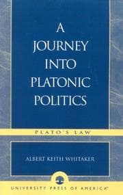 Tapa de A Journey Into Platonic Politics