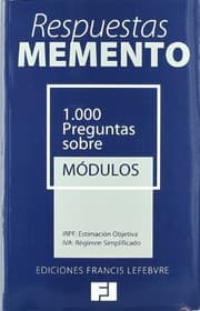 Tapa de Memento 1000 preguntas sobre modulos