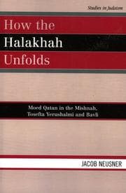 Tapa de How the Halakhah Unfolds