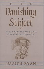 Tapa de The vanishing subject