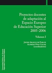 Tapa de Proyectos docentes de adaptación al Espacio Europeo de Educación Superior 2005-2006