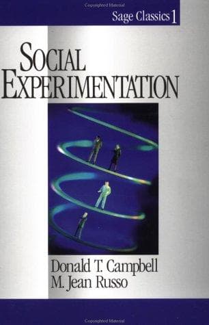 Tapa de Social experimentation