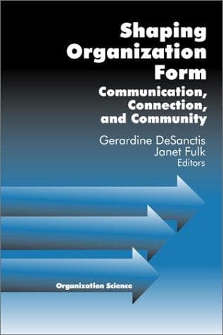 Tapa de Shaping Organization Form