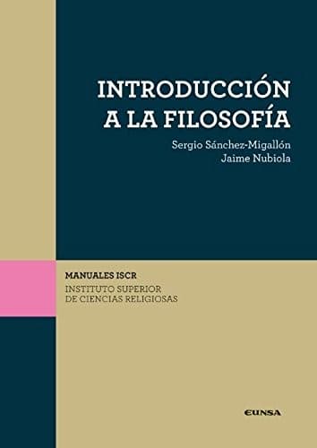 Tapa de Introducción a la filosofía