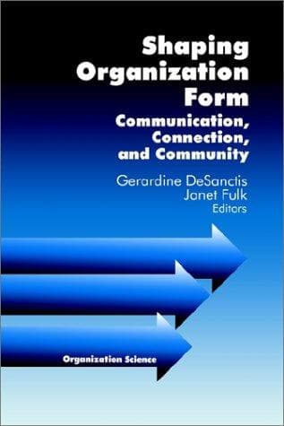 Tapa de Shaping Organization Form