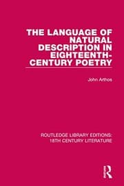 Tapa de Language of Natural Description in Eighteenth-Century Poetry