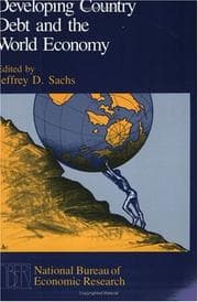 Tapa de Developing country debt and the world economy