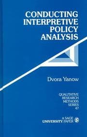 Tapa de Conducting Interpretive Policy Analysis (Qualitative Research Methods)