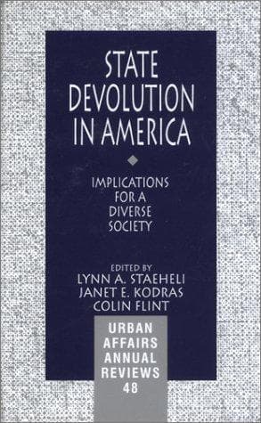 Tapa de State devolution in America