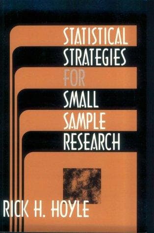 Tapa de Statistical strategies for small sample research