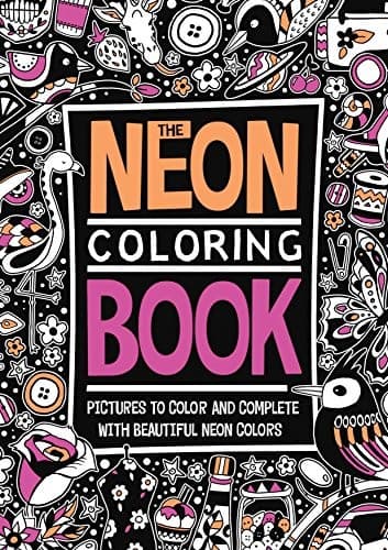 Tapa de Neon Coloring Book