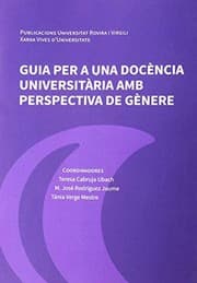 Tapa de Guia per a una docència universitària amb perspectiva de gènere