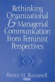 Tapa de Rethinking Organizational and Managerial Communication from Feminist Perspectives (Foundations for Organization Science)