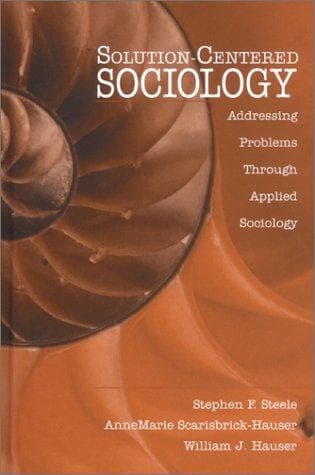 Tapa de Solution-Centered Sociology