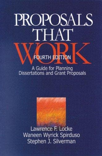 Tapa de Proposals that work