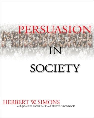 Tapa de Persuasion in Society