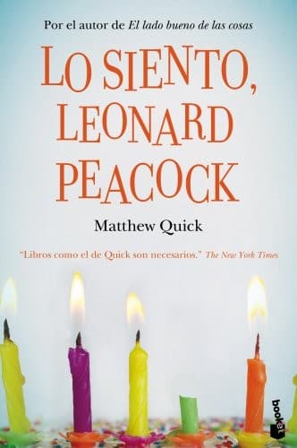 Tapa de Lo siento, Leonard Peacock